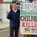 A previous demonstration in Milton Keynes about Israel's attacks on Gaza