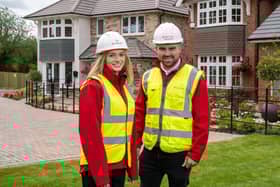 Brad and Chloe - Redrow South Midlands graduates