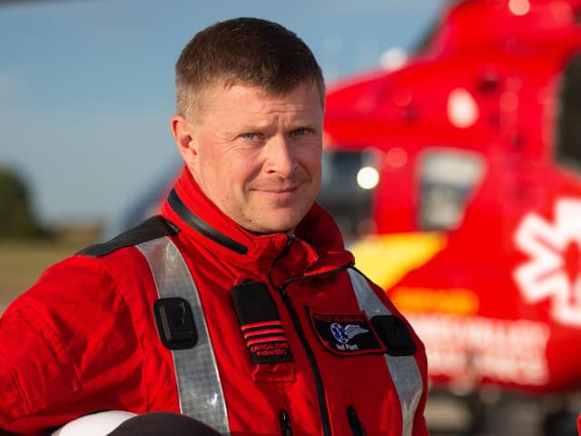 Clinical shift manager Neil Plant is a regular blood donor