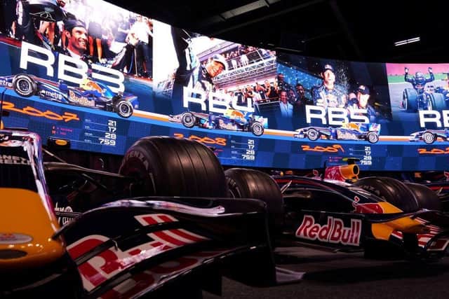 New 46.25m Philips Public LED wall inside F1 giant's MK-7 events venue