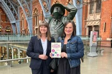 Julia Kedwards (NPAT CEO) and Anna Carter (Trust Lead for Curriculum and Professional Learning) at the national launch of the book in London on 31st March.