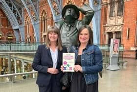 Julia Kedwards (NPAT CEO) and Anna Carter (Trust Lead for Curriculum and Professional Learning) at the national launch of the book in London on 31st March.