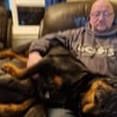 Bob Aldrich was reunited with his beloved dog Storm - at a cost of nearly £200