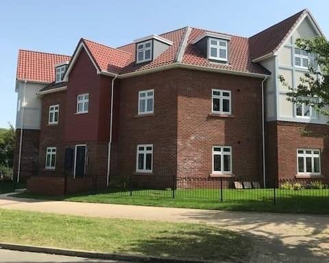 The new Homes in Pascal Drive on Medbourne