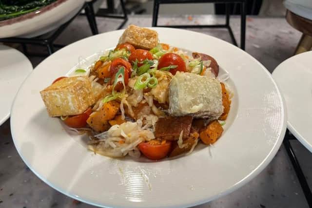 Unity Place has a wide selection of cuisines, and an international food section that changes every week. It caters to vegan, gluten free and additional dietary requirements.