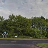 The traffic lights at Abbey Hill roundabout in Milton Keynes are no longer safe to use