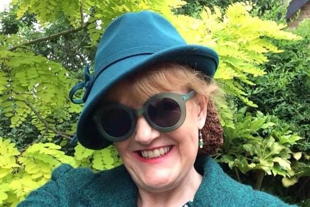 Emma Carrick, who has a collection of more than 90 hats, is wearing a different one every day throughout March in aid of Brain Tumour Research