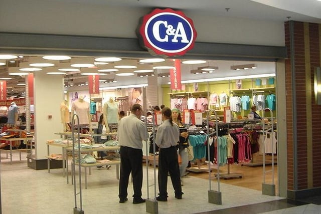 C&A, close to John Lewis,  was a flagship store and a staple for affordable fashion when the new shopping centre opened in 1979. Sadly it closed in the late 1990s due to competition from other brands.