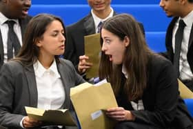 Hundreds of students all over Milton Keynes are finding out their exam results today