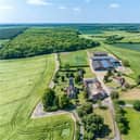 The farm is set in beautiful countryside