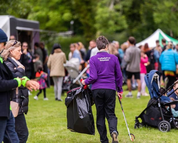 Volunteers support make parkland events possible