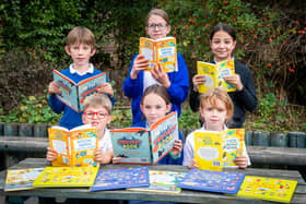 The children were delighted with the books