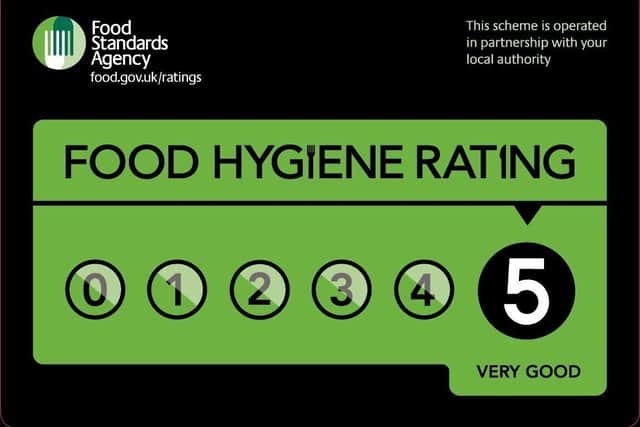 The Food Standards Agency operates a rating scheme for restaurants and eateries
