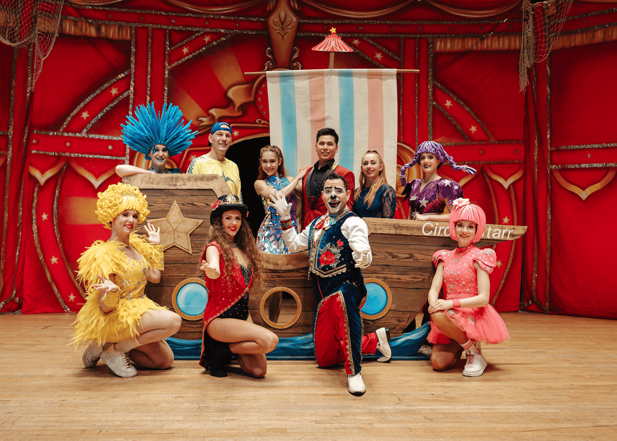 Circus specially for disabled or disadvantaged children comes to