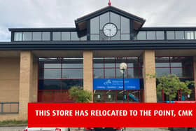 The Grafton Gate Willen Hospice shop has relocated to The Point in CMK