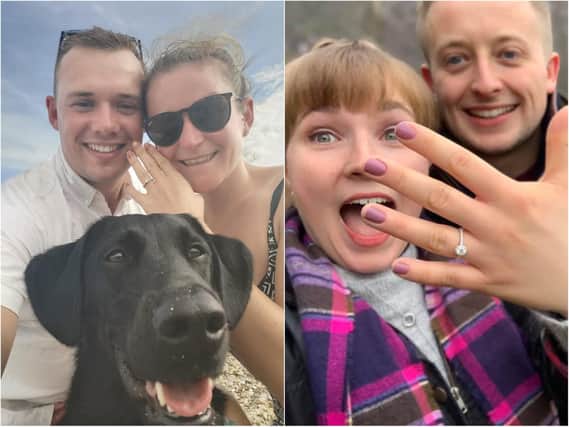 These are the couples who are now getting married after a special lockdown engagement