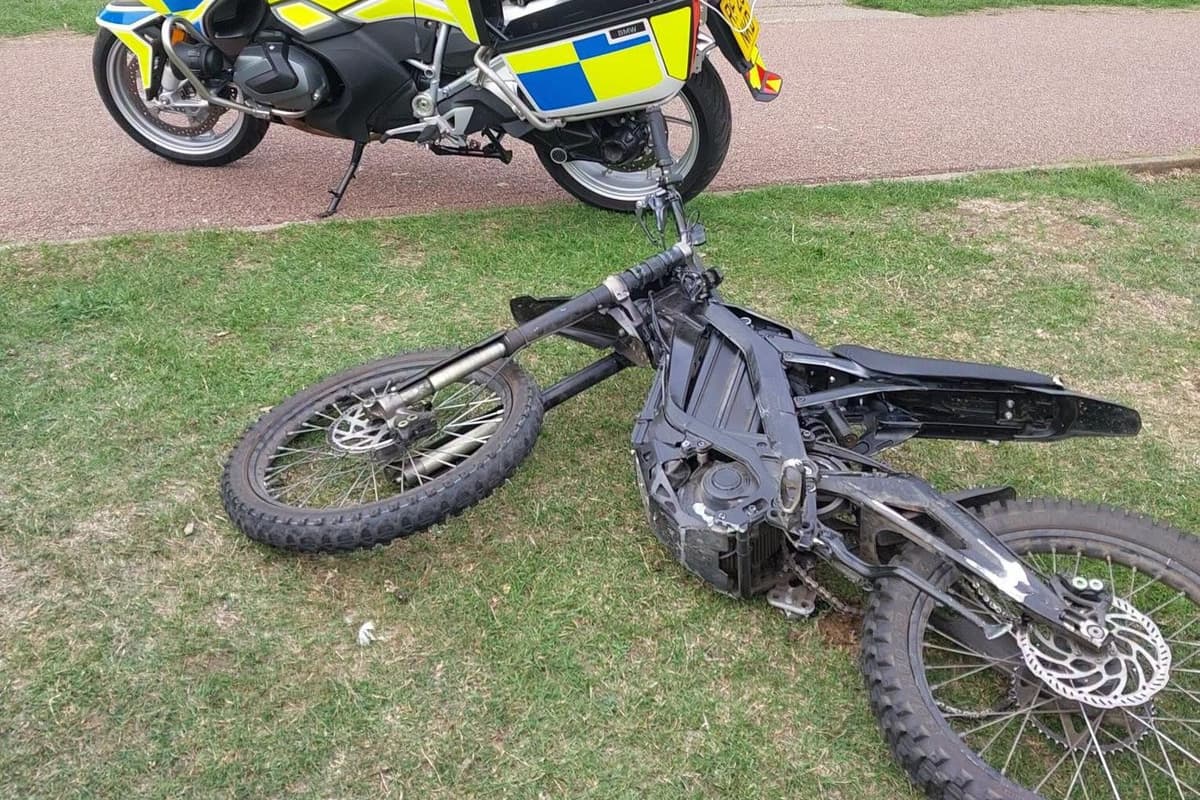 Straftäter verliert Fahrrad auf der Flucht vor der Polizei in Milton ...