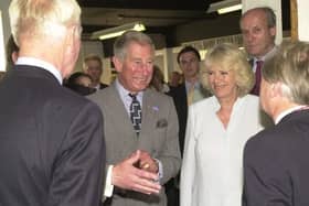 Charles and Camilla visited Bletchley Park in 2008