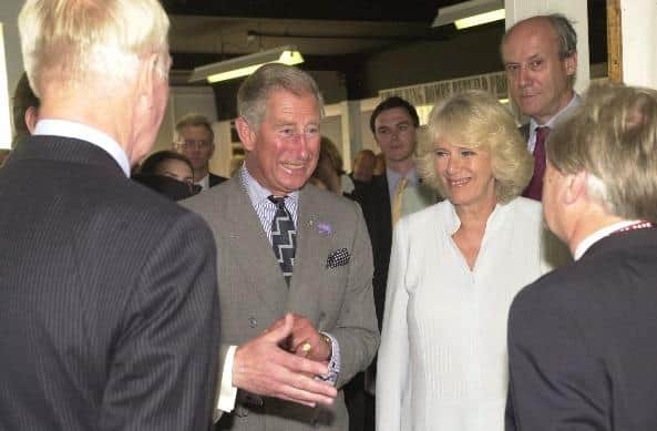Charles and Camilla visited Bletchley Park in 2008