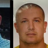 Kamil Biecke was last seen in Luton and has links to MK say police. Photos: Beds Police