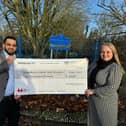 Kamran Shah, Group Business Centre Manager at Steven Eagell Group and Charlotte Cooper, Headteacher at Cassiobury Infant and Nursery School