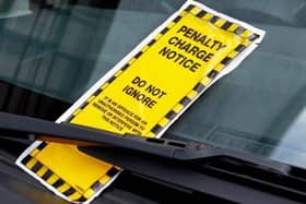 The man was shocked to discovered he had a parking ticket