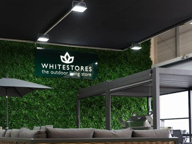 White Stores sells luxury garden furniture and has just opened up in Milton Keynes