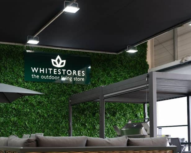 White Stores sells luxury garden furniture and has just opened up in Milton Keynes
