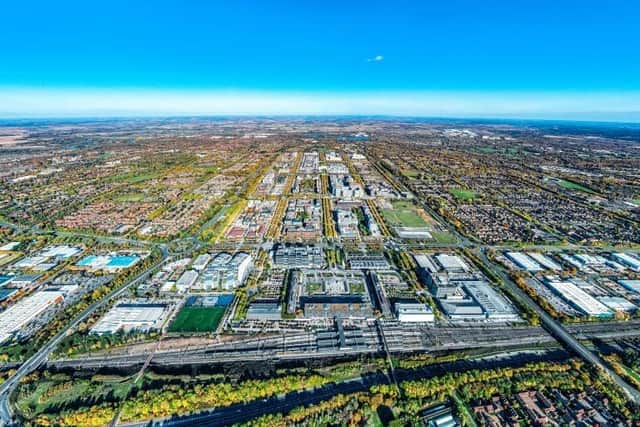The housing density in Central Milton Keynes is set to become greater than Manchester or Bristol by 2050
