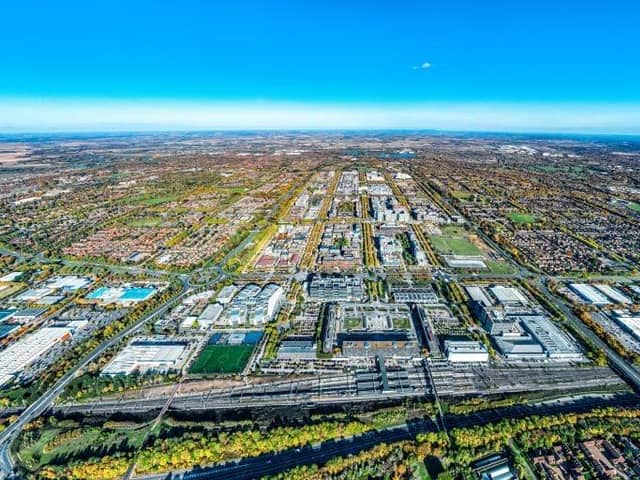 The housing density in Central Milton Keynes is set to become greater than Manchester or Bristol by 2050