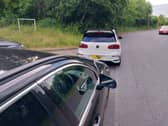 Police spotted the car doing 97mph up Chicheley Hill in Milton Keynes