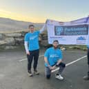 1.	(from L to R) Tom Taylor, Jonny Taylor and Dave Turner from Gulliver’s Land who took on the Three Peaks challenge for Parkinson’s UK.