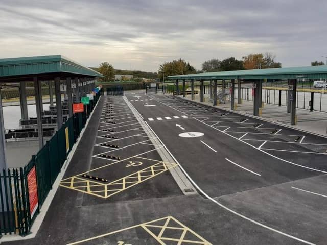 This new recycling centre recently opened in Hertfordshire and gives an idea of how the planned Milton Keynes facilities may look