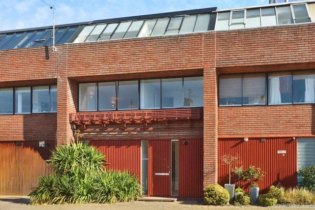 An outside view of the Grade II listed property on Silver Street in Stony Stratford, which is currently on the market with Connells