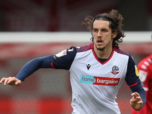 Bolton Wanderers midfielder MJ Williams has been linked with a move to MK Dons this week. Pic: Getty Images