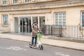 The upgraded Lime e-scooter