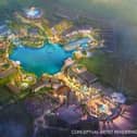 Conceptual Artist Rendering of new Universal Theme park