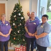 Willen Hospice nurses at Christmas