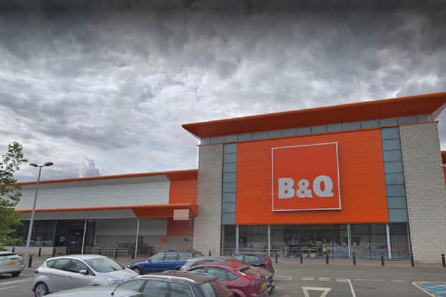 The B&Q store at Rooksley