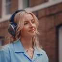 Leah Williamson sports the Dyson headphones