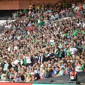 Wembley was a sea of green shirts in support of Newport Pagnell