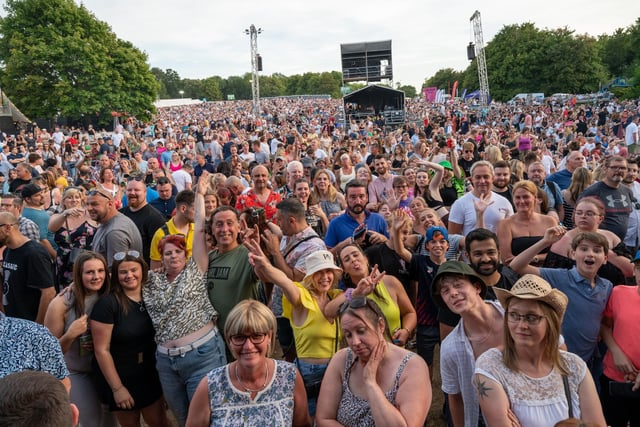 Fanis inside Campbell Park, Milton Keynes, July 16, 2022. Photo by David Jackson
