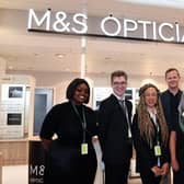 Service with a smile from the team of the newly launched M&S opticians service