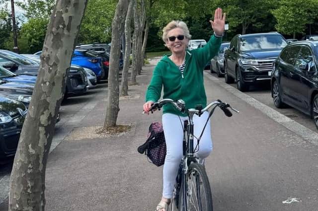 Milton Keynes councillor Marie Bradburn is encouraging the city's residents to support the nationwide Bike Week initiative