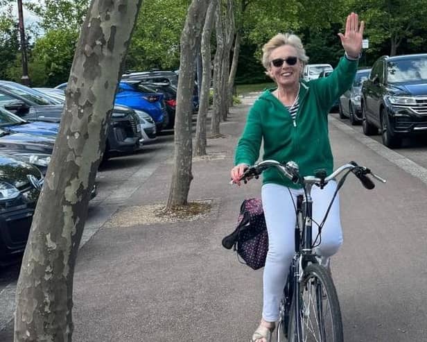 Milton Keynes councillor Marie Bradburn is encouraging the city's residents to support the nationwide Bike Week initiative