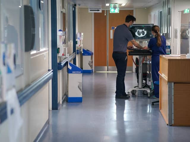 NHS hospital waiting times are on the rise.