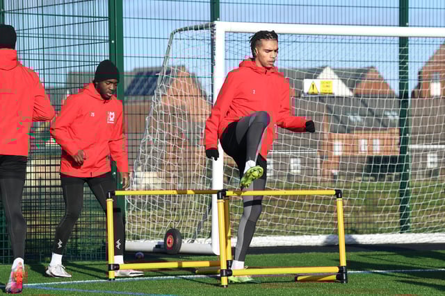 Looked to have already formed a decent relationship with both Jonathan Leko and Sullay Kaikai on the flanks ahead of him on Saturday