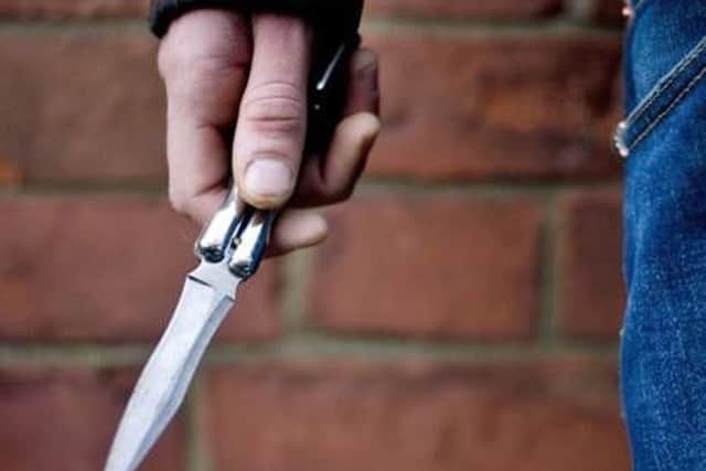 Knife crime has soared in MK over the years
