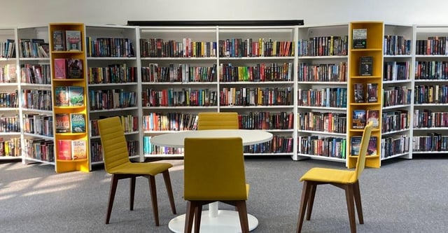 The revamped library opened its doors again this week. Photo: Emily Malleson