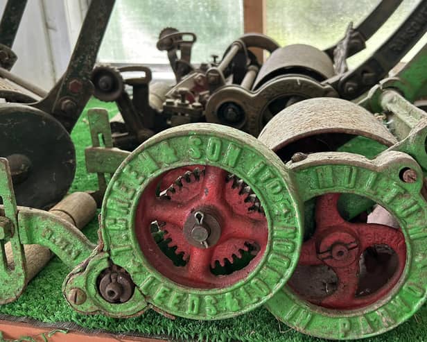 Hundreds of old lawn mowers will be on show at MK Museum at the weekend